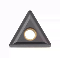 Lame de tournage extérieure triangulaire en carbure WNMG080404/12 LF3018 pour usinage NC, fabrication Zhuzhou