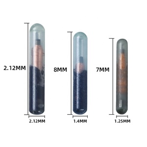 1,25*7/1,4*8/2,12*12mm Pet Mini Microchip Icar 134,2 kHz Rfid Microchip Tag PARA PEZ perro gato oveja ganado identificación - Product Image 3