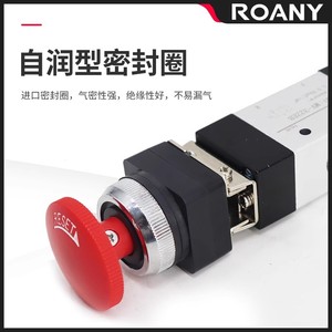 Vanne manuelle pneumatique à deux positions et trois voies MV32, port 1/4 pouce, vanne de commande d'air pour usage industriel - Product Image 4