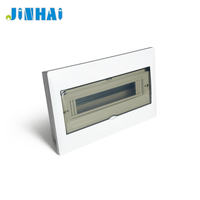 Boîtier de distribution de disjoncteurs MCCB 17 voies en plastique et métal JINHAI certifié 3C CE OEM