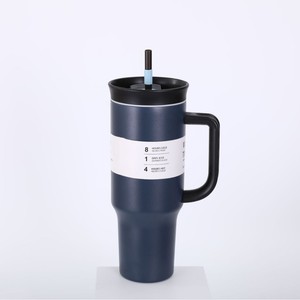 <span class=keywords><strong>Vaso</strong></span> Térmico de Acero Inoxidable 304 de 40oz con Asa, para Auto, Deportes al Aire Libre, Gran Capacidad, con Pajita, para Bebidas Frías, Alta Calidad - Product Image 5
