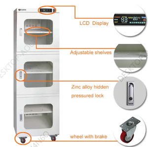 Edelstahl PLC Trockenschrank für Chemikalienverarbeitung 110/220V Einfach zu Bedienen-YUNBOSHI - Product Image 2