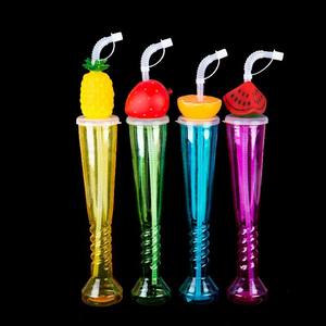 ノベルティキッズキャラクターカップLFGBお祝いプラスチックスラッシーカップ12オンス/17オンスツイストスラッシュヤードカップ - Product Image 4