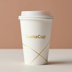 Gobelets à <span class=keywords><strong>café</strong></span> en papier jetables à double paroi imperméables avec couvercle, logo personnalisé - Product Image 2
