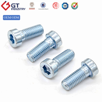 Carbon Steel Zinc Plated Socket Head Cap Screw DIN 912 ISO 4762 M3 M4 M5 M6 M8 M10 M12 Industrial Fastener