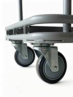 Carrito de Transporte Multifuncional Popular, Práctico y Fácil de Transportar, con Superficie de Trabajo con Recubrimiento en Polvo