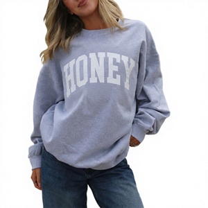 Sudadera Larga de Cuello Alto Personalizada, Cómoda, Informal, de Talla Grande, con Forro, para Primavera, Otoño e Invierno, Precio Económico al por Mayor - Product Image 1