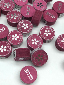 Puntas de Taco de Billar Japonesas Sakura de Piel de Cerdo de 14 mm y 8 Capas, Dureza S/M/H, Puntas de Repuesto para Taco de Billar, Accesorios de Billar - Product Image 3