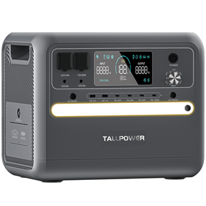 Station d'alimentation portable compatible avec les voitures solaires, 2400W, 2160Wh, batterie lithium-ion, contrôleur MPPT, batterie de secours domestique LiFePo4 - Product Image 2