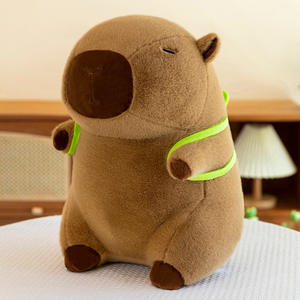 Super Doux Surdimensionné Célèbre PP Coton Rempli Animaux En Peluche Figure Jouets <span class=keywords><strong>Géant</strong></span> Capybara Peluche Grand Jouet - Product Image 4