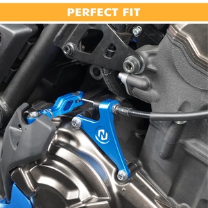 NiceCNC aluminium 1 doigt bras d'embrayage support de levier pour <span class=keywords><strong>Yamaha</strong></span> <span class=keywords><strong>Tenere</strong></span> <span class=keywords><strong>700</strong></span> / XTZ700 2019 <span class=keywords><strong>2020</strong></span> 2021 2022 2023 2024 - Product Image 2