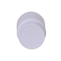 Botella de Plástico HDPE Blanca de 40G para Píldoras, Envase para Medicamentos Orales Sólidos con Tapa de Rosca Normal