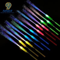 Barra de Fibra Óptica LED Luminosa, Barra Fluorescente, Accesorios para Animar Ambiente en Conciertos, Varitas Mágicas, Juguetes, Decoraciones para Fiestas