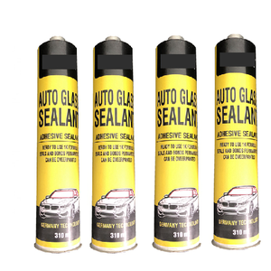 Một Thành Phần Auto Bus Xe Bên Kính Chắn Gió Kính Liên Kết PU Urethane Polyurethane Keo Đen Phun Sealant - Product Image 2