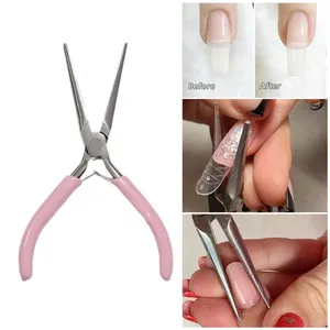 Pinzas para Uñas Acrílicas, Clips para Extensión Rápida, Herramientas de Manicura, Pinzas para Dar Forma a las Uñas, Herramienta de Prensado en Curva C, Molde para Gel UV - Product Image 2