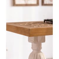 Meuble d'appoint table basse vintage table en bois style romain meuble table basse de luxe pour le salon