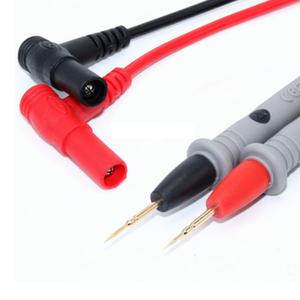 Punta de prueba para multímetro de 1000V 10A, punta fina especial, aguja de cobre chapada en oro - Product Image 4