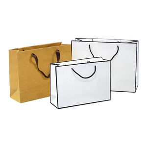 Sac en papier réutilisable pour vêtements et chaussures, emballage cadeau avec poignée, prix avantageux, vente chaude - Product Image 3