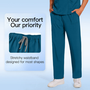 ชุดพยาบาลหลากสีเครื่องแบบทางการแพทย์ของโรงพยาบาลมีปกเสื้อ - Product Image 5