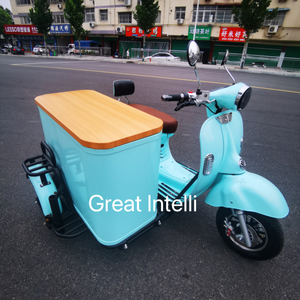 Triciclo expendedora de jugos y bebidas frías a precio de fábrica, bicicleta expendedora de cerveza, carrito de helados de 3 ruedas, barra móvil - Product Image 1