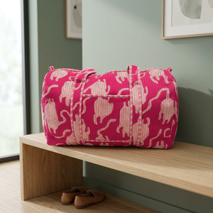 Sac fourre-tout pour ordinateur portable à imprimé tigre rose, sac à bandoulière décontracté, étui de protection en textile pour ordinateurs portables de 11, 13, 14 et 15 pouces - Product Image 1