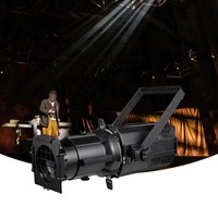 Chine prix d'usine 200W Zoom ellipsoïdal Leko profil projecteur LED Gobo projecteur Spot LED profil lumière
