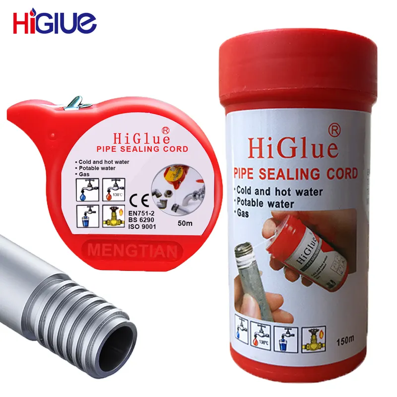 Higlue 55 160 สายไฟปิดผนึกอย่างรวดเร็วพร้อมสารเคลือบผนึกแบบอินเอร์ตสําหรับท่อประปาและสายไฟฟิตติ้ง สีขาว