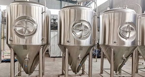 Planta de cervecería de <span class=keywords><strong>1000l</strong></span>, equipo de elaboración artesanal, fermentación de cerveza, tanque de cerveza brillante - Product Image 2