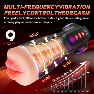 Automatic <strong>Male</strong> <strong>Masterbator</strong> with APP Control 9 Sucking Vibrating Thrusting Modes Men Sex Toys Penis Pump Adult Blow Job Stroker - Product Image 3