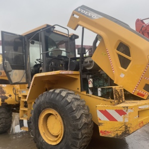 Chargeuse sur pneus VOLVO L120H d'occasion, 20 tonnes, chargeuse frontale, engin de construction - Product Image 5