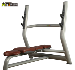 Banco de Pesas Plano de Grado Comercial, Banco de Pesas de Acero Resistente para Gimnasio, Centro de Fitness, Entrenamiento de Fuerza - Product Image 2