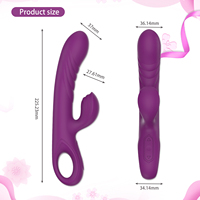 Y.Love Vibrateur Lapin en Silicone Liquide de Qualité Alimentaire pour Point G et Vagin, Jouets Sexuels pour Femmes, Articles Intimes Féminins, Prix de Gros Usine, OEM