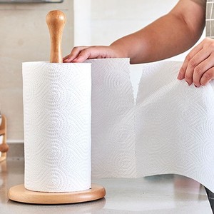 Mẫu miễn phí mềm mại và mạnh mẽ 3 ply nhà bếp khăn giấy với bột giấy tre và Jumbo CuộN - Product Image 5