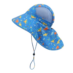Sombrero de Pescador Personalizado de Dibujos Animados para Bebés y Niños Pequeños, con Correa Ajustable para la Barbilla, Ala Ancha, Logotipo Personalizado, 100% Algodón Twill - Product Image 2