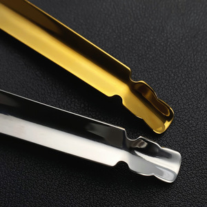 Cuchara coladora de acero inoxidable 304, herramienta de cocina multifunción para sopa de frutas y caviar con diseño perforado - Product Image 4