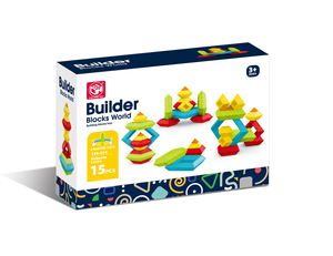 Rompecabezas de plástico ABS ecológico multifuncional, Torre mágica, pirámide, juguete educativo, juego DIY, caja de construcción de entrenamiento cerebral - Product Image 2