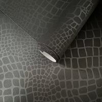 Papier enduit de tissu polyester doux pour la peau, avec un design unique en texture de peau de crocodile, pour l'emballage de boîtes cadeaux, film de laminage