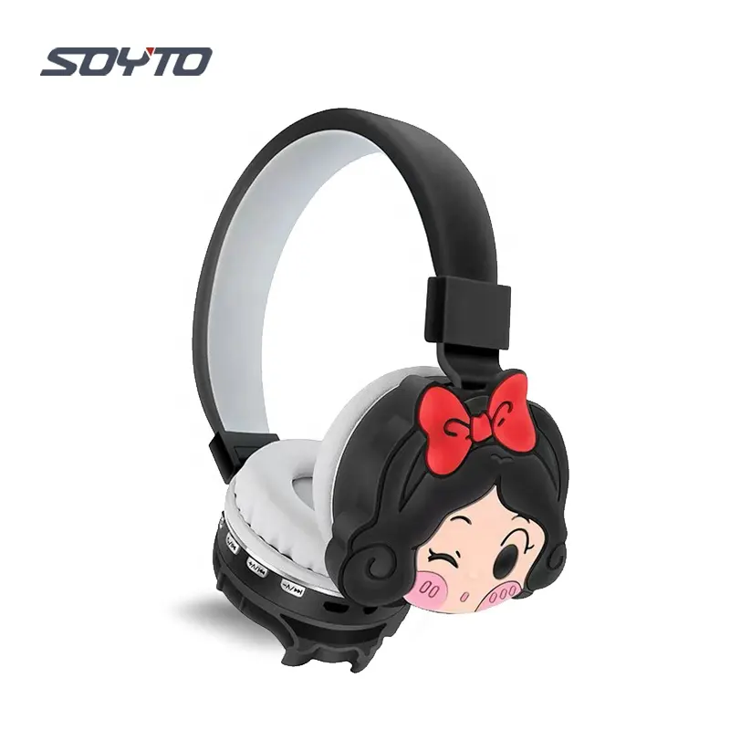 Shuoyin 806z Prinses Sneeuw Shite Cinderella Pop Speelgoed Mario Bros Draadloze Kids Headset Hoofdtelefoon Elsa Speelgoed Voor Kinderen Meisjes Barbie