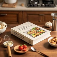 Book Printer Custom Self Publishing Printing Service Softcover buku cerita Cookbook Menu Printing