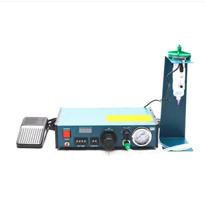 Semi-auto fluid liquid adhesive glue metering dispenser shot size adjustable glue dispensing