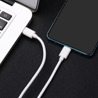 60W PD-lader 3ft snellaadkabel met gevlochten shielding OTG 3A/5A Type C Android Micro USB-kabel voor IOS camera & computer oortelefoon