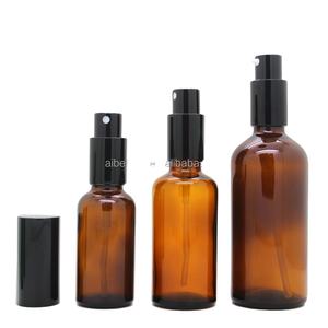 IBELONG 5ml 10 ml 15ml 20ml 30ml 50ml 100ml flacone di profumo Spray per lozione in vetro ambrato con pompa - Product Image 1