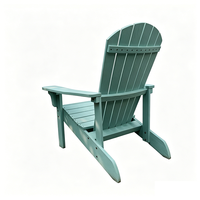 Chaises Adirondack en plastique imperméables et résistantes aux UV pour l'extérieur, vente en gros, pour le jardin