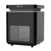 Four à friteuse à air numérique en acier inoxydable non toxique 8L avec écran tactile pour hôtel, usage commercial et domestique