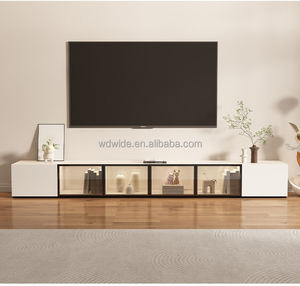 Meuble TV moderne flottant et élégant Meuble TV mural en bois Vente en gros <span class=keywords><strong>pas</strong></span> <span class=keywords><strong>cher</strong></span> pour <span class=keywords><strong>console</strong></span> de composants TV - Product Image 1