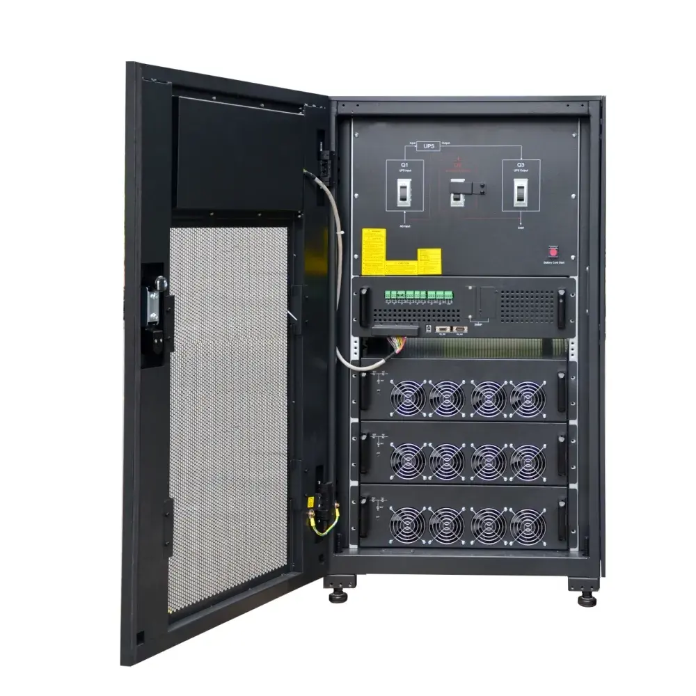 Werkspreis 3-Phasen-Rack-montiertes UPS 10 kW 20 kW 30 kW 50 kW 60 KVA modulares UPS Online-UPS