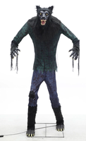 Nouveau Halloween 2026 articles en plein air géant effrayant imposant animé Mega Wolf Halloween Animatronic