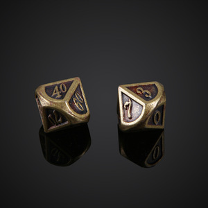 Dés à 20 faces en métal ultime pour les jeux de rôle D&D. Utilisez ce dés à 20 faces pour décider de votre destin dans les jeux de table où chaque jet compte. - Product Image 4