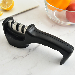 Miniafilador de cuchillos Manual profesional de acero inoxidable, 3 etapas, para Cocina - Product Image 2