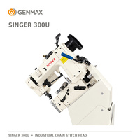 Tête de machine à coudre robuste Singer 300U pour surjet et point de chaînette